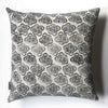 Betsy Marie hand printed pillow using celery to print floral pattern